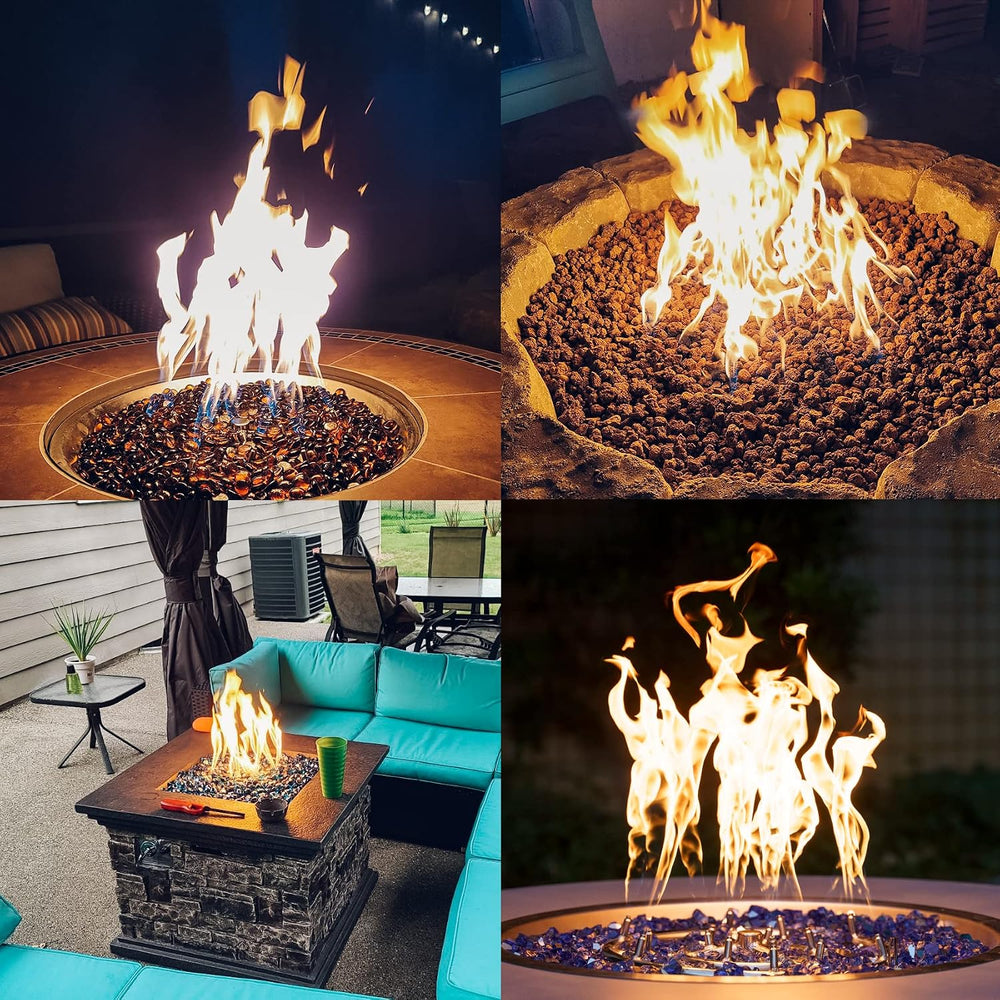 Skyflame 24-Inch Round Stainless Steel Fire Pit Jet Burner Ring