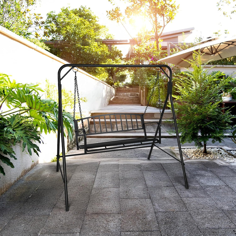 Premium A-Frame Swing Stand, Heavy Duty 660LB Capacity for Hammocks and Hangi...