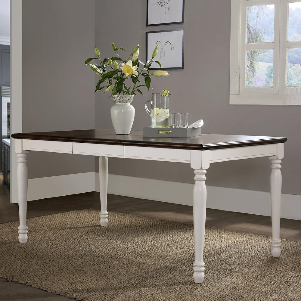 Crosley Furniture Shelby 7-Piece Traditional Dining Table Set for 6, Dinner T...