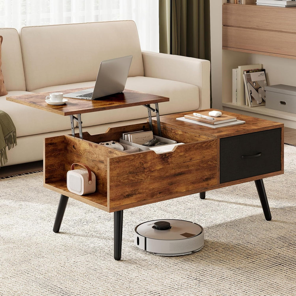 Yaheetech Coffee Table with Storage,39.5'' Lift Top Coffee Table,Hidd...