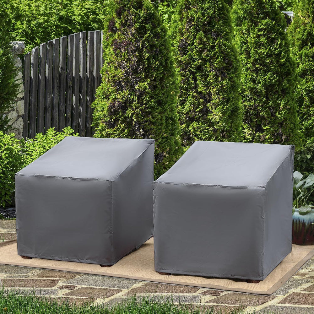 Patio Chair Covers 2 Pack, Outdoor Chair Covers Waterproof 600D Heavy Duty, A...