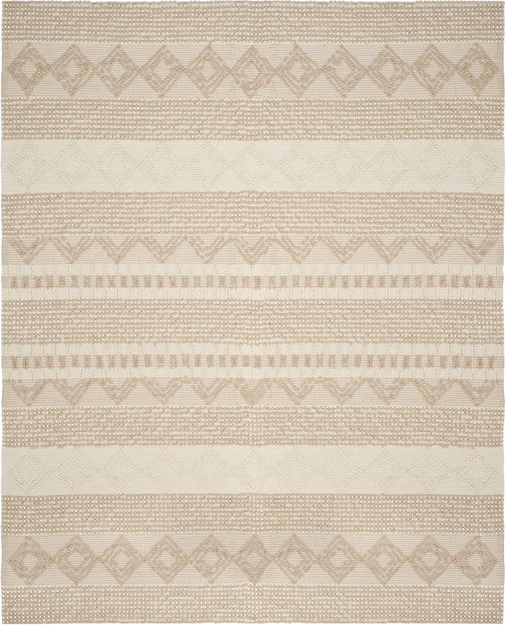 SAFAVIEH Natura Collection Area Rug - 10' x 14', Beige & Ivory, H...