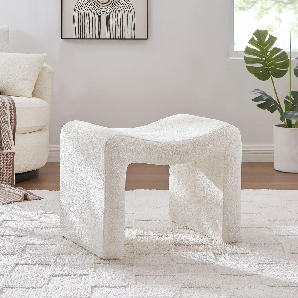 VANOMi Small Footstool Ottoman, Multi-Functional Modern Foot Stool, Sofa Foot...
