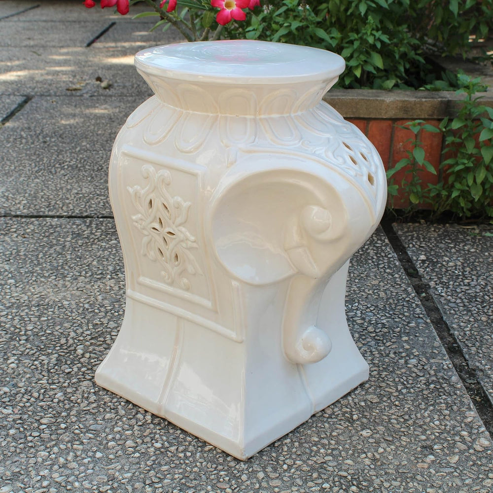 International Caravan OPG-074-AW-IC Furniture Piece Antique White Contemporar...