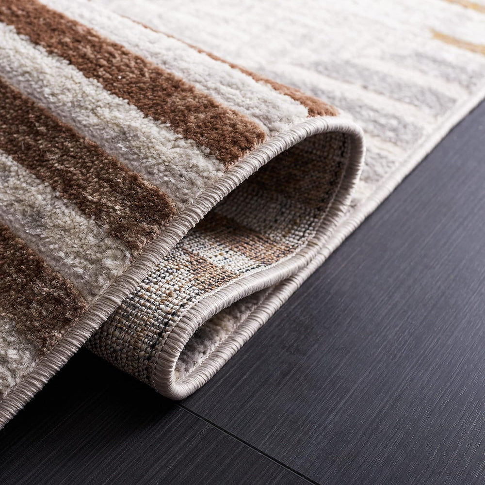 SAFAVIEH Palma Collection Area Rug - 9' x 12', Beige & Light Grey...