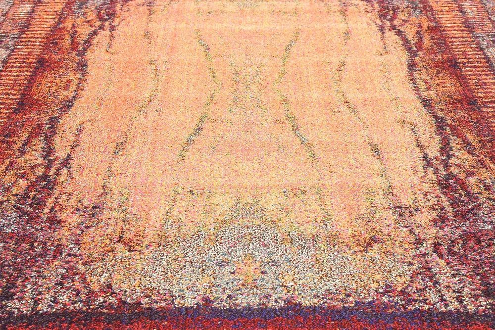 Unique Loom Estrella Collection Rustic, Distressed, Modern, Abstract Area Rug...