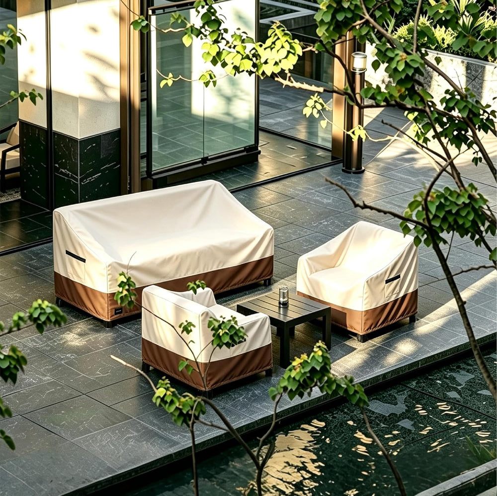 Outdoor Chair Covers 2 Pack,27Wx32Dx36H inches 100% Waterproof Heavy Duty Pat...