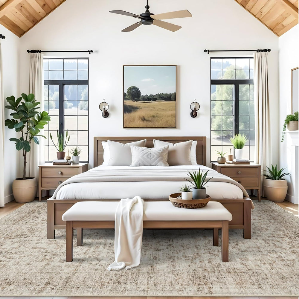 Living Room 9x12 Area Rugs - Large Boho Rugs for Living Room Stain Resistant ...