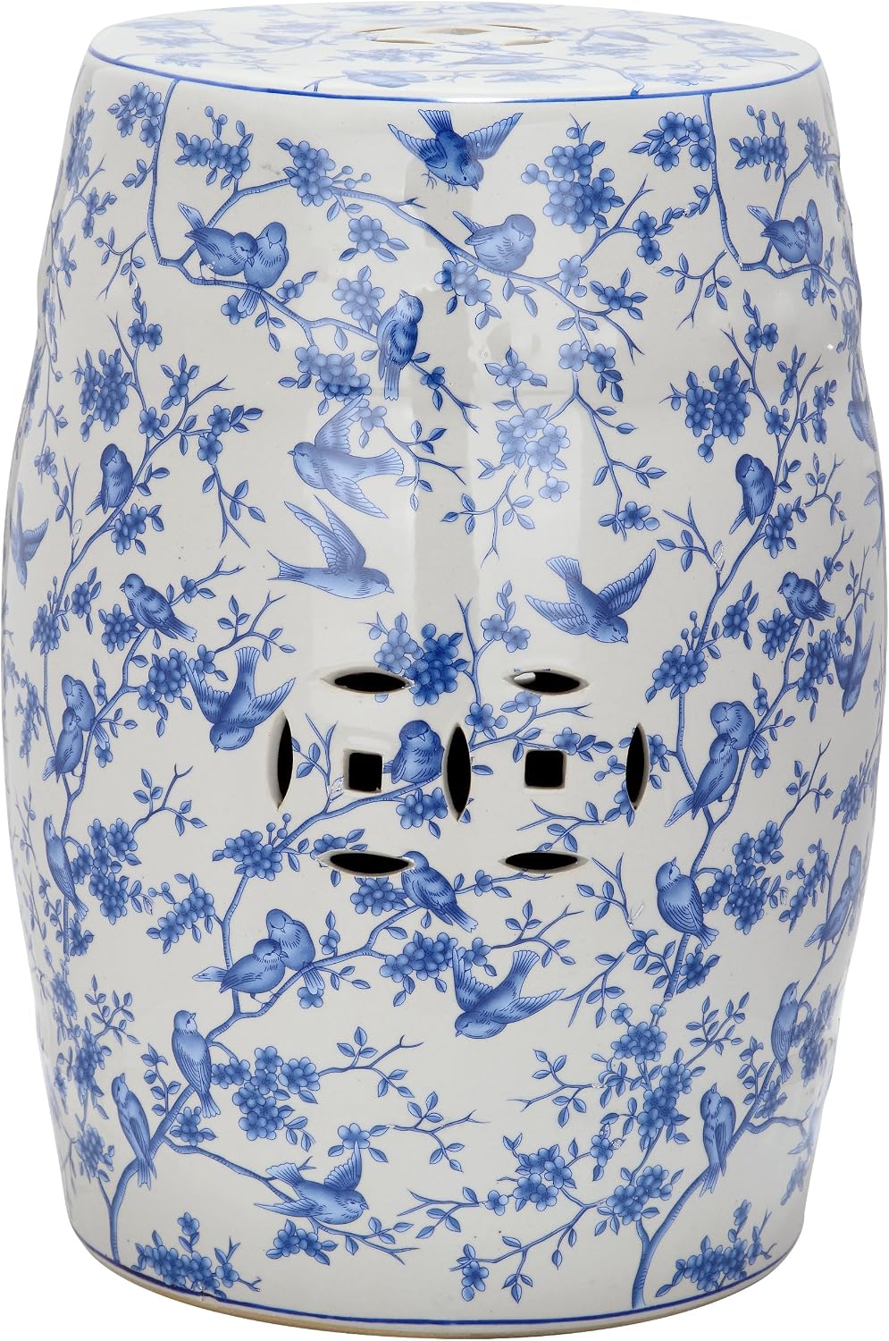 Safavieh ACS4514A Safavieh Castle Gardens Collection Glazed Ceramic Birds Gar...