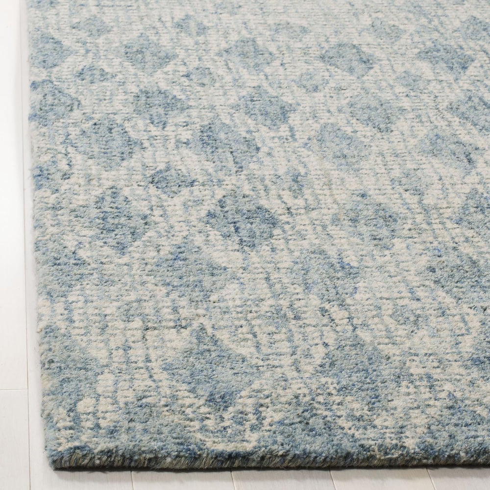 SAFAVIEH Abstract Collection Area Rug - 10' x 14', Ivory & Blue, ...