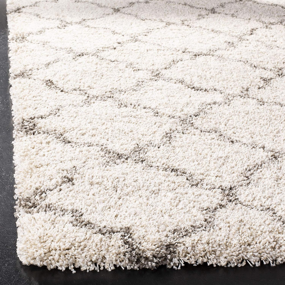 SAFAVIEH Hudson Shag Collection Area Rug - 10' x 14', Ivory & Gre...