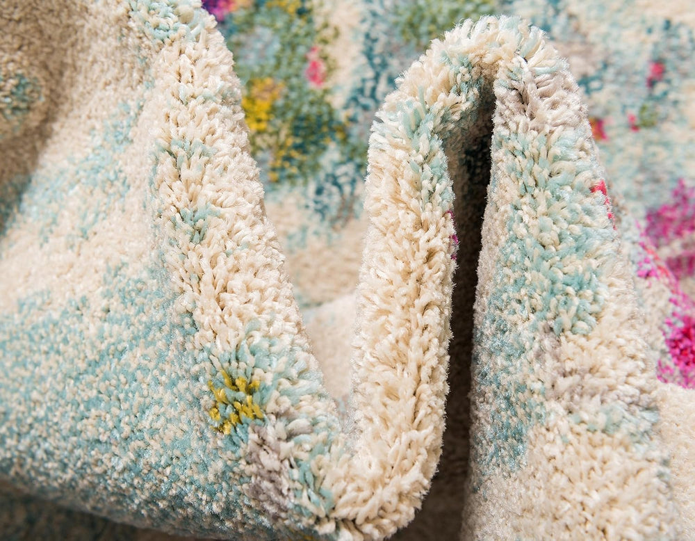 Unique Loom Chromatic Collection Area Rug - Joyous (4' 1" x 6' 1...