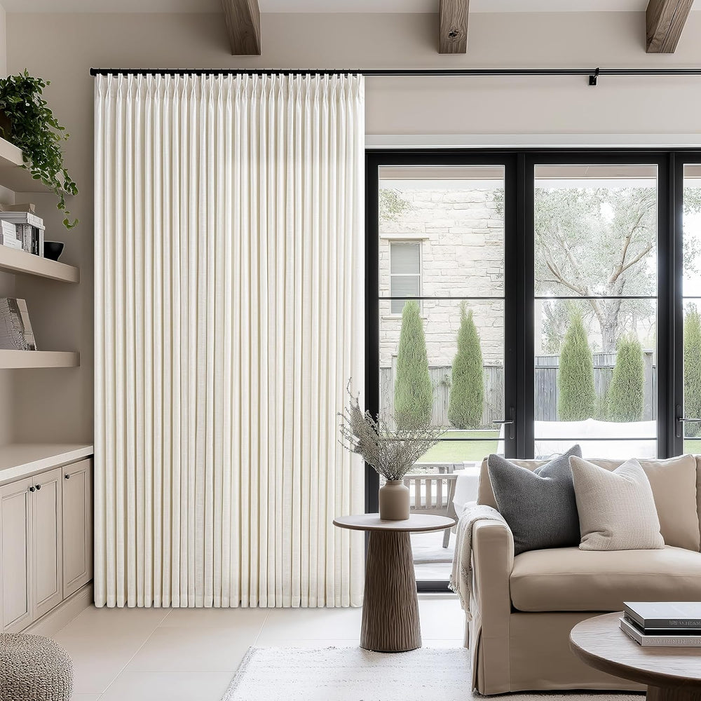 Extra Wide Pleated Curtains 108 Inches Long 100 Inch Width 100x108