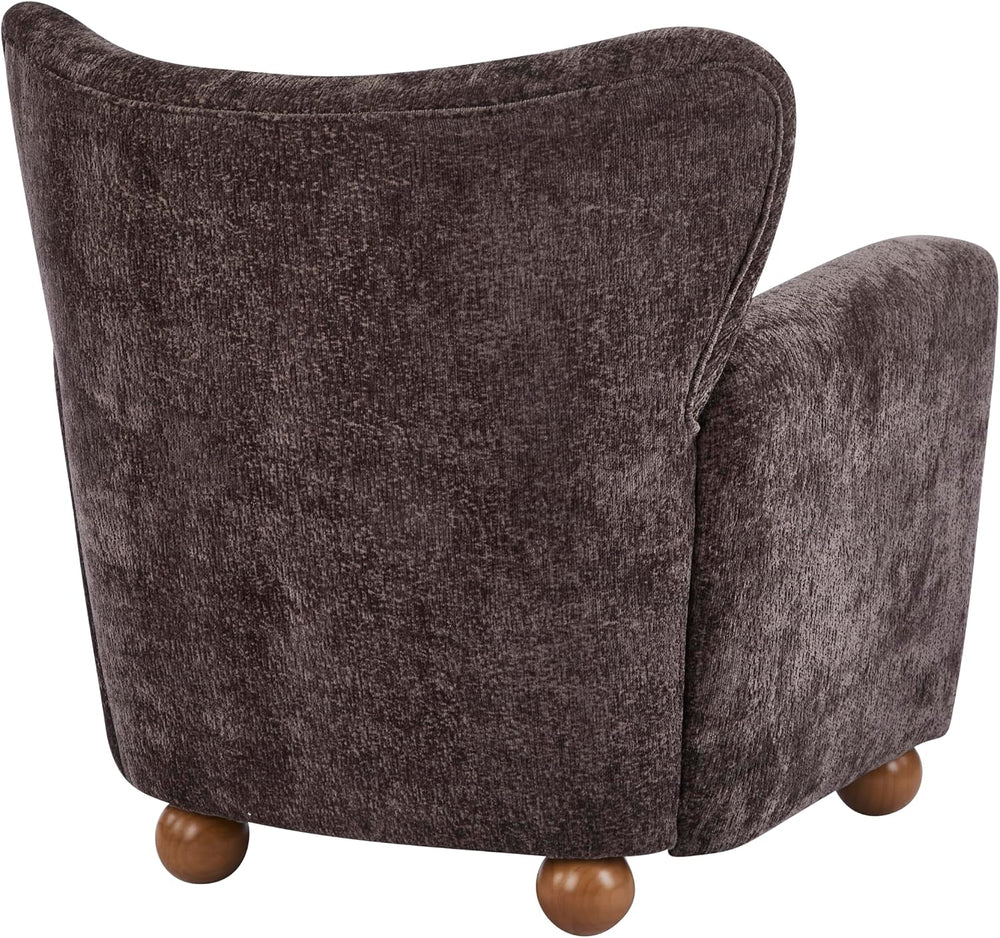 Christopher Knight Home Lindy Wingback Accent Chair, Upholstered Armchair wit...