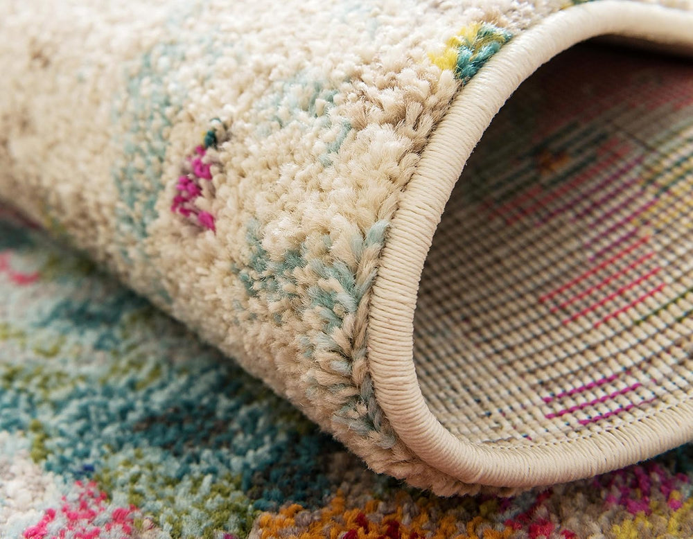 Unique Loom Chromatic Collection Area Rug - Joyous (4' 1" x 6' 1...