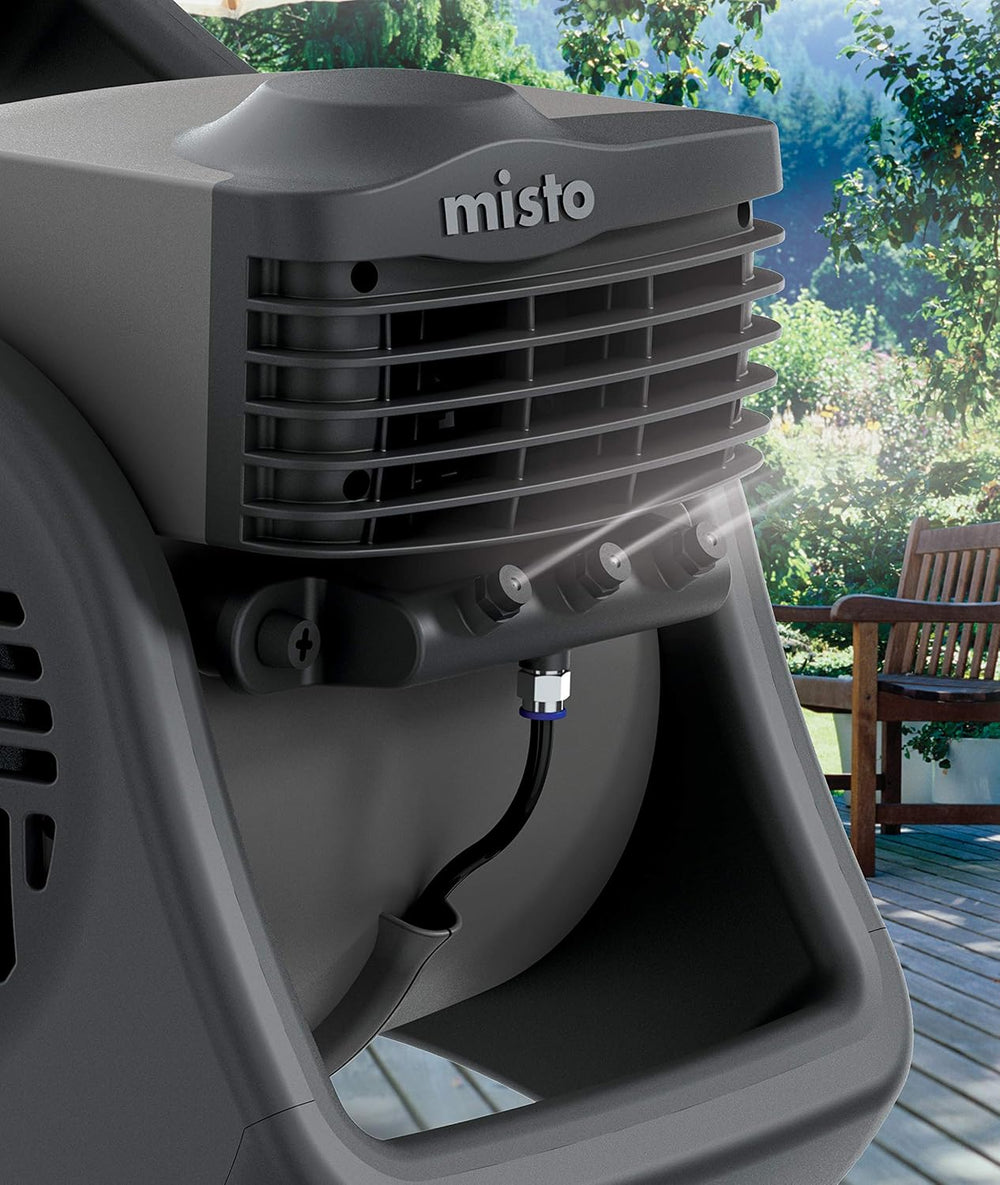 Lasko Misto Outdoor Misting Blower Fan, Ideal for Sports, Camping, Decks &...