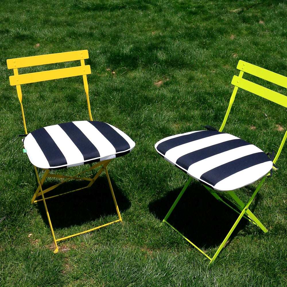 LVTXIII Outdoor Chair Cushions Set of 2, Patio Seat Cushions D16xW17 Inch wit...