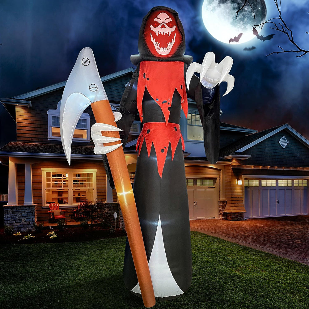 Joiedomi 12 ft Tall Halloween Inflatable Outdoor Decoration, Blow Up Yard Dec...