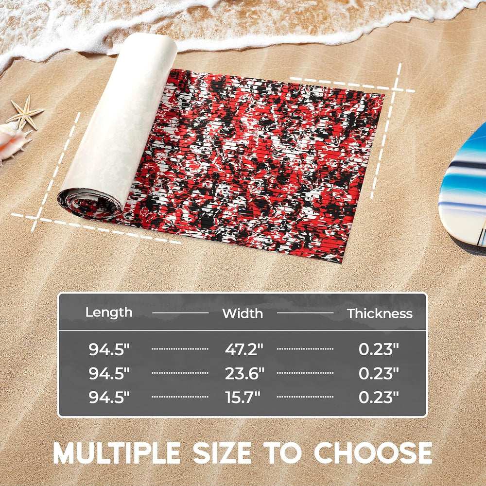 FOCEAN Boat Flooring EVA Foam Boat Decking Marine Flooring Camo Self-Adhesive...