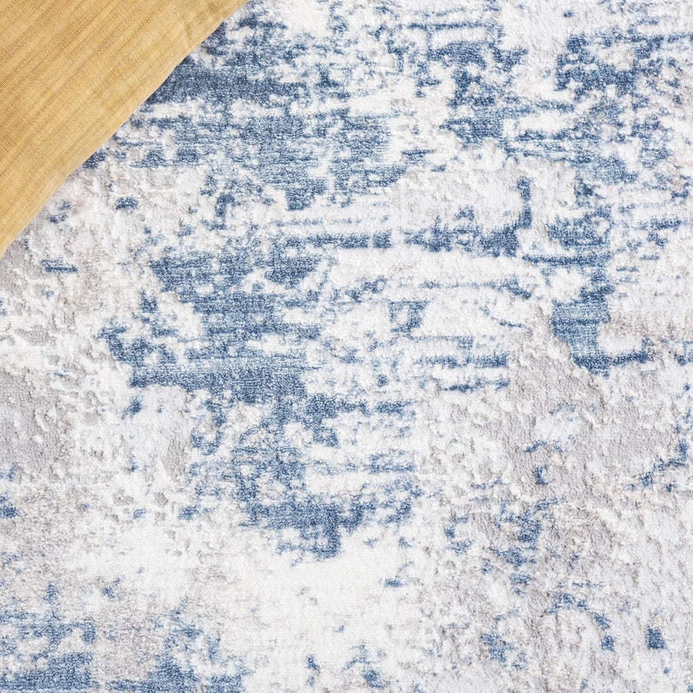 SAFAVIEH Amelia Collection Area Rug - 9' x 12', Dark Blue & Grey,...