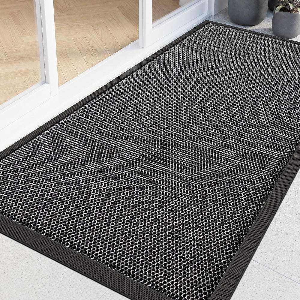 Amyracel Front Door Mat Outside Entrance, Dirt Trapper Mat 72" x 36"...