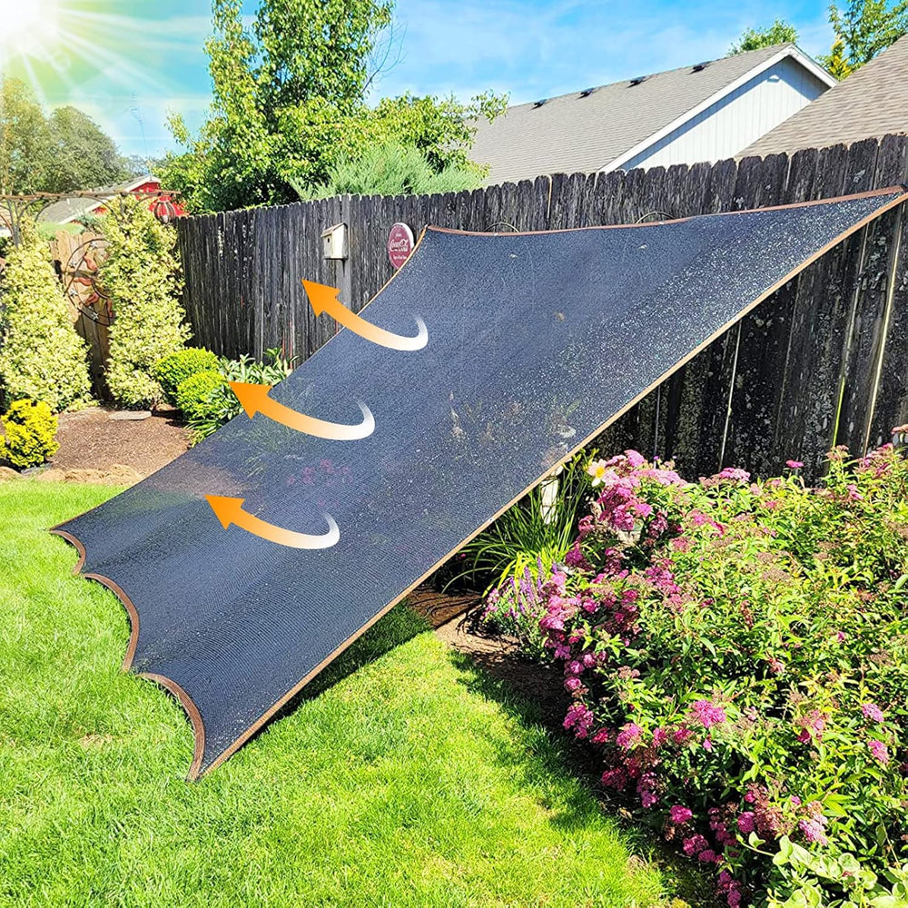 Shade Cloth - for Plants Greenhouse, 70% Sunblock Shade Sails -for Outdoor Ga...