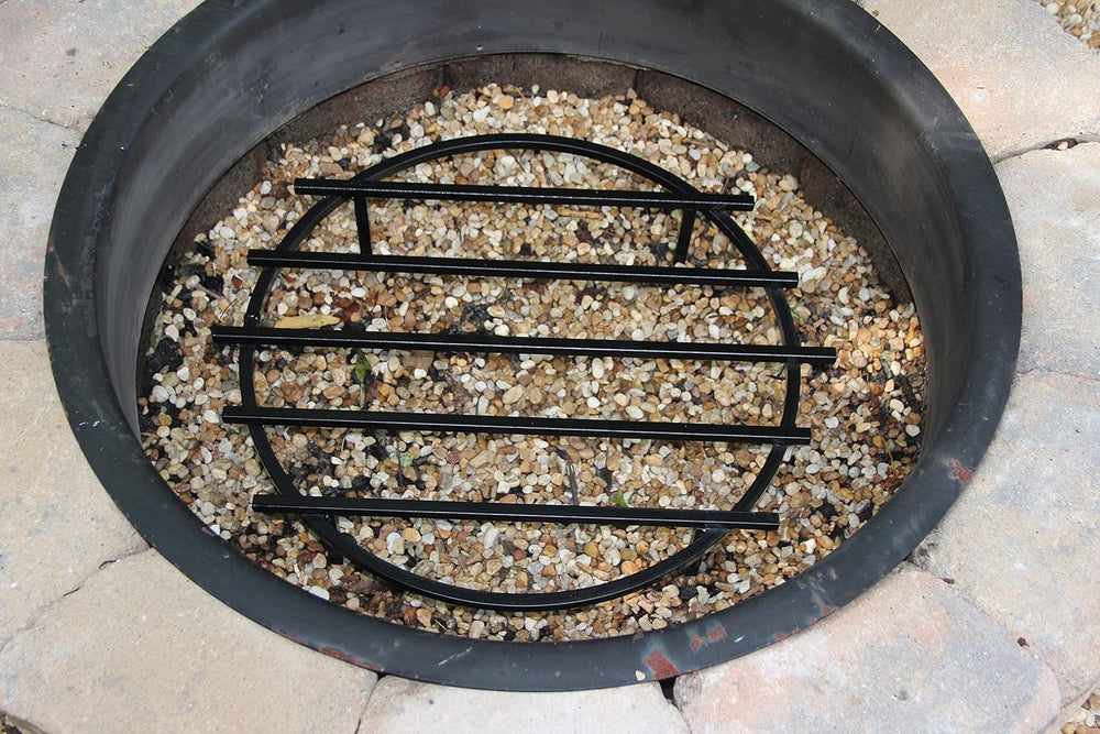 SteelFreak Classic Round Fire Pit Grate, 18 Inch Diameter - Made in the USA