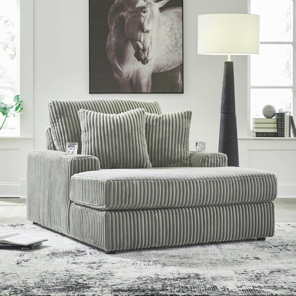 Signature Design by Ashley Lindyn Casual Chaise Lounge Chair Indoor, Oversize...
