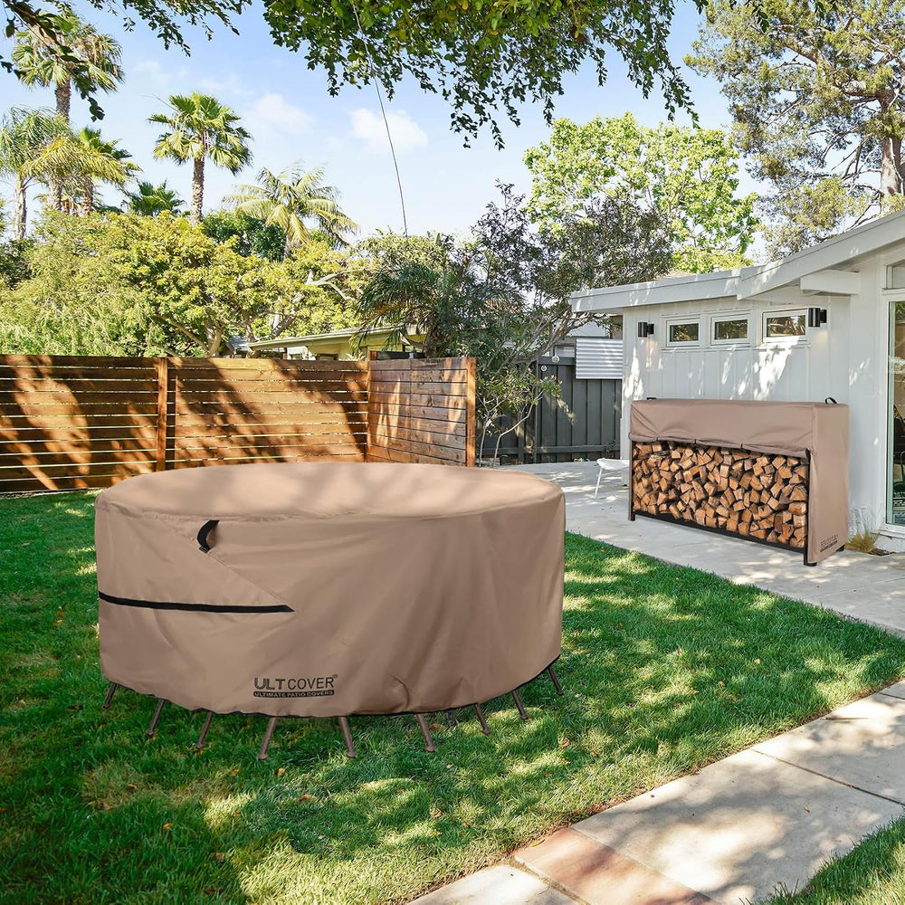 ULTCOVER Waterproof Round Patio Table Cover 60 inch