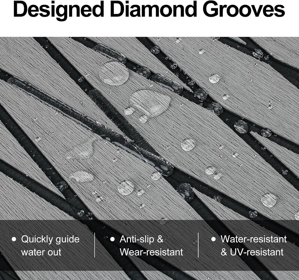 Boat Flooring EVA Foam Marine Decking, 94.5"x31.5"