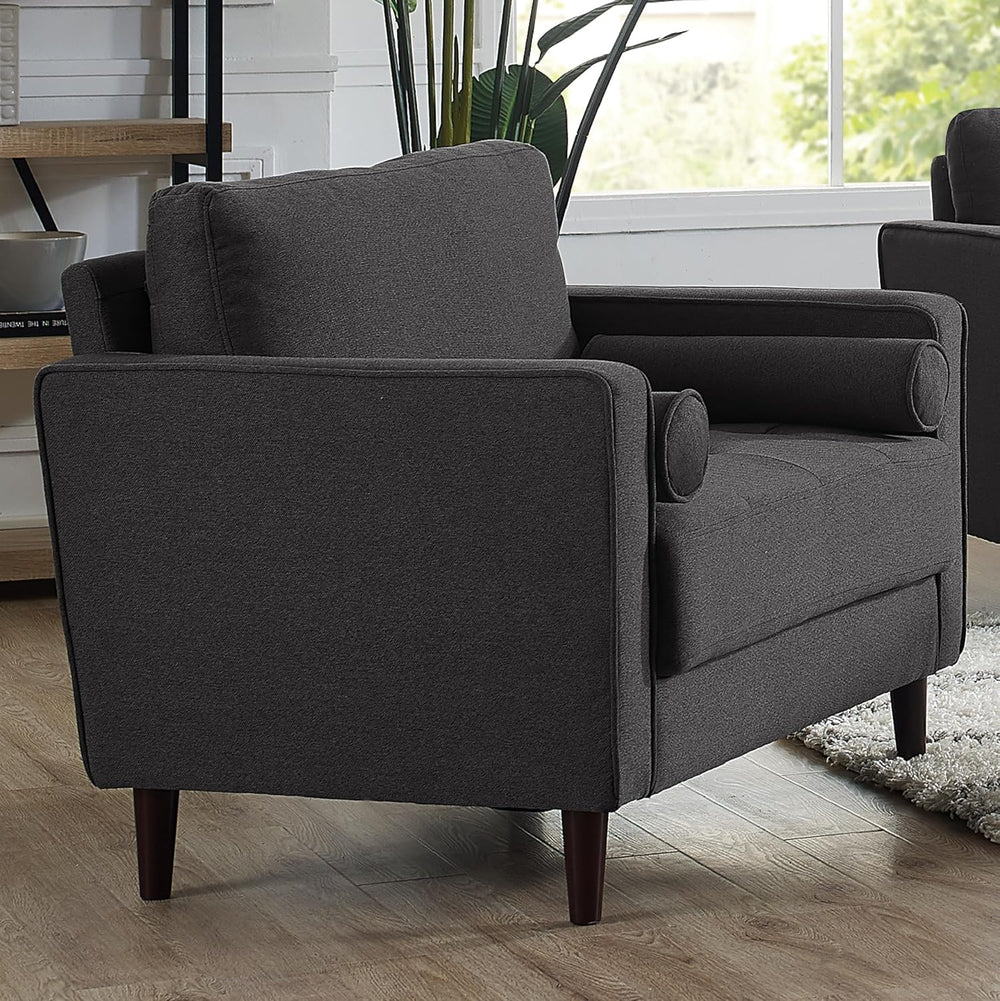 Studio Living® Lexington 39.4" Arm Chair, Mid-Century Modern, Pocket Coi...