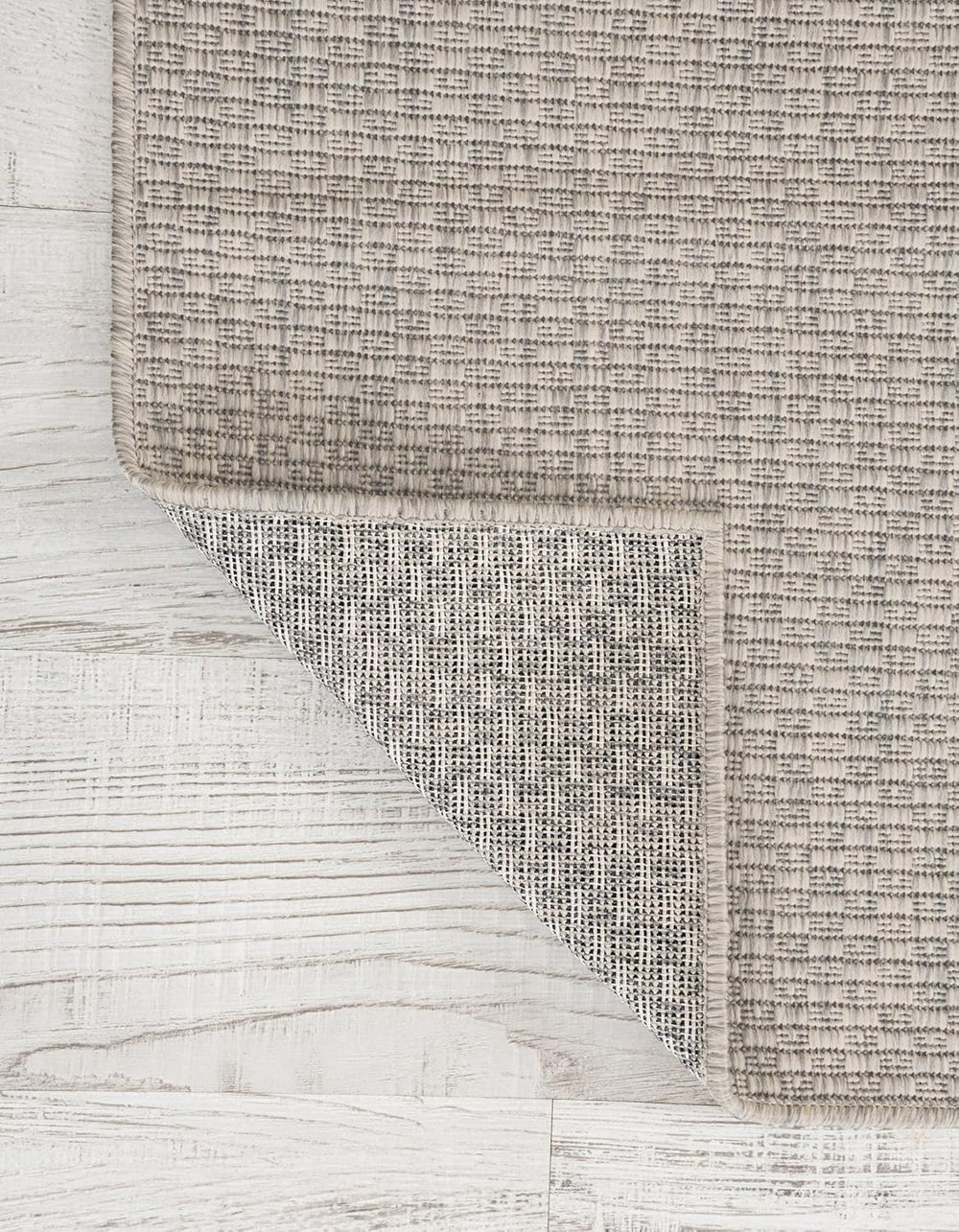 Rugs.com - Outdoor Solid Rug – 3' 1 x 5' 3 Light Gray Indoor/Outdoor ...
