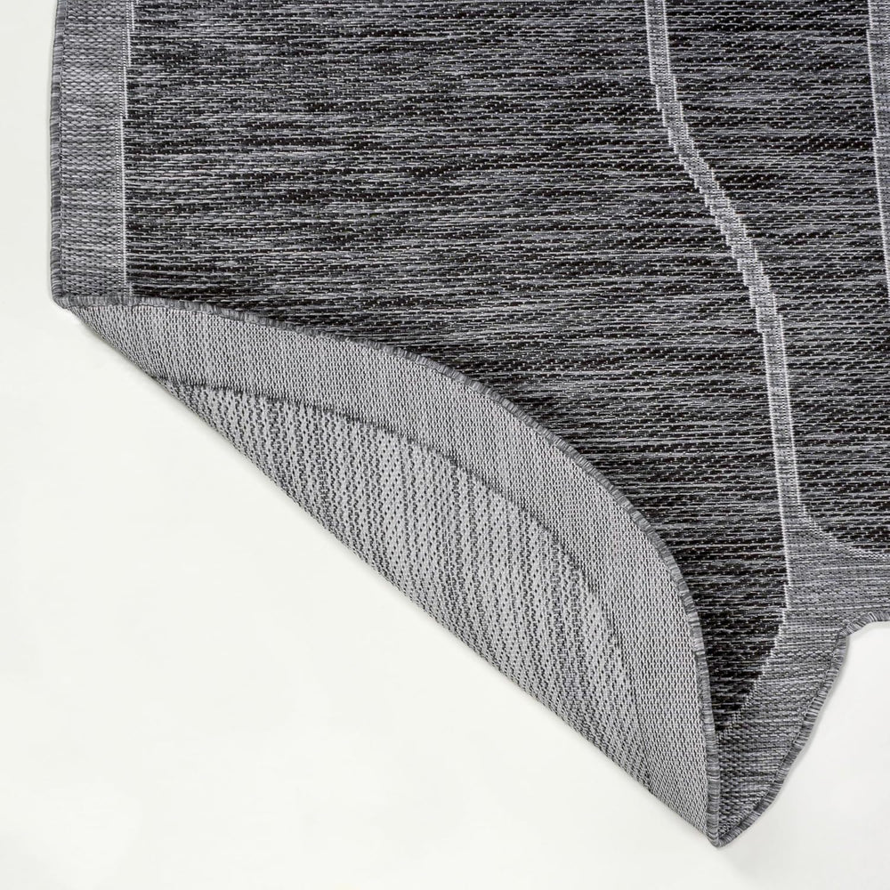 JONATHAN Y Rustic Abstract Indoor Outdoor Area Rug 4X6 Dark Gray/Gray, Jasper...