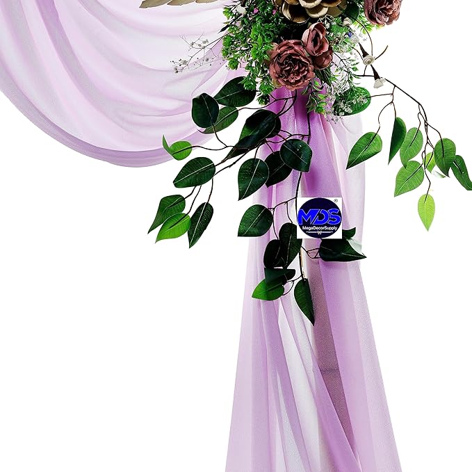 MDS Halloween Chiffon Draping Fabric - 1 Panel, 30" Wide x 50ft Long - S...