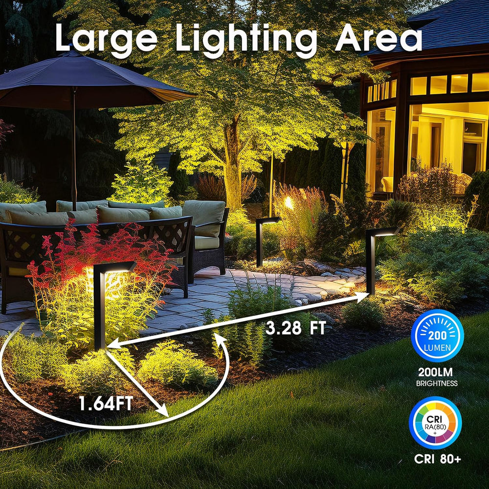 Energetic 5CCT Low Voltage Landscape Lights, 5W 200LM IP65 Waterproof LED Pat...