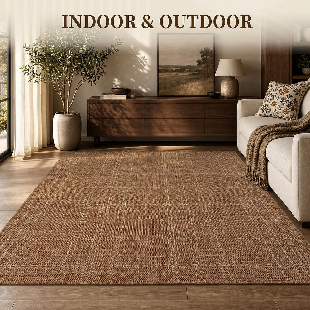 PADOOR-Outdoor Rug-Patio Rug 4x6 ft Polypropylene Indoor Outdoor Rugs Outdoor...