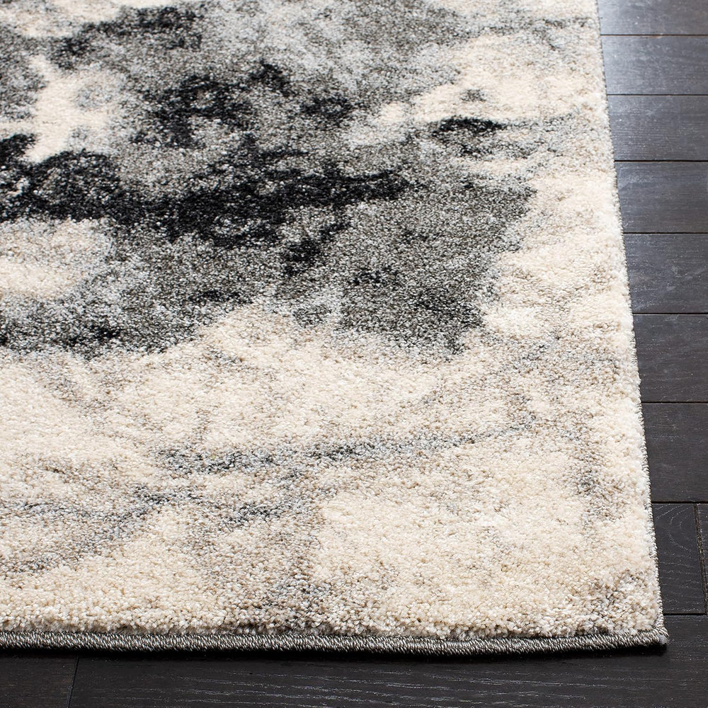 SAFAVIEH Retro Collection Runner Rug - 2'3" x 11', Cream & G...