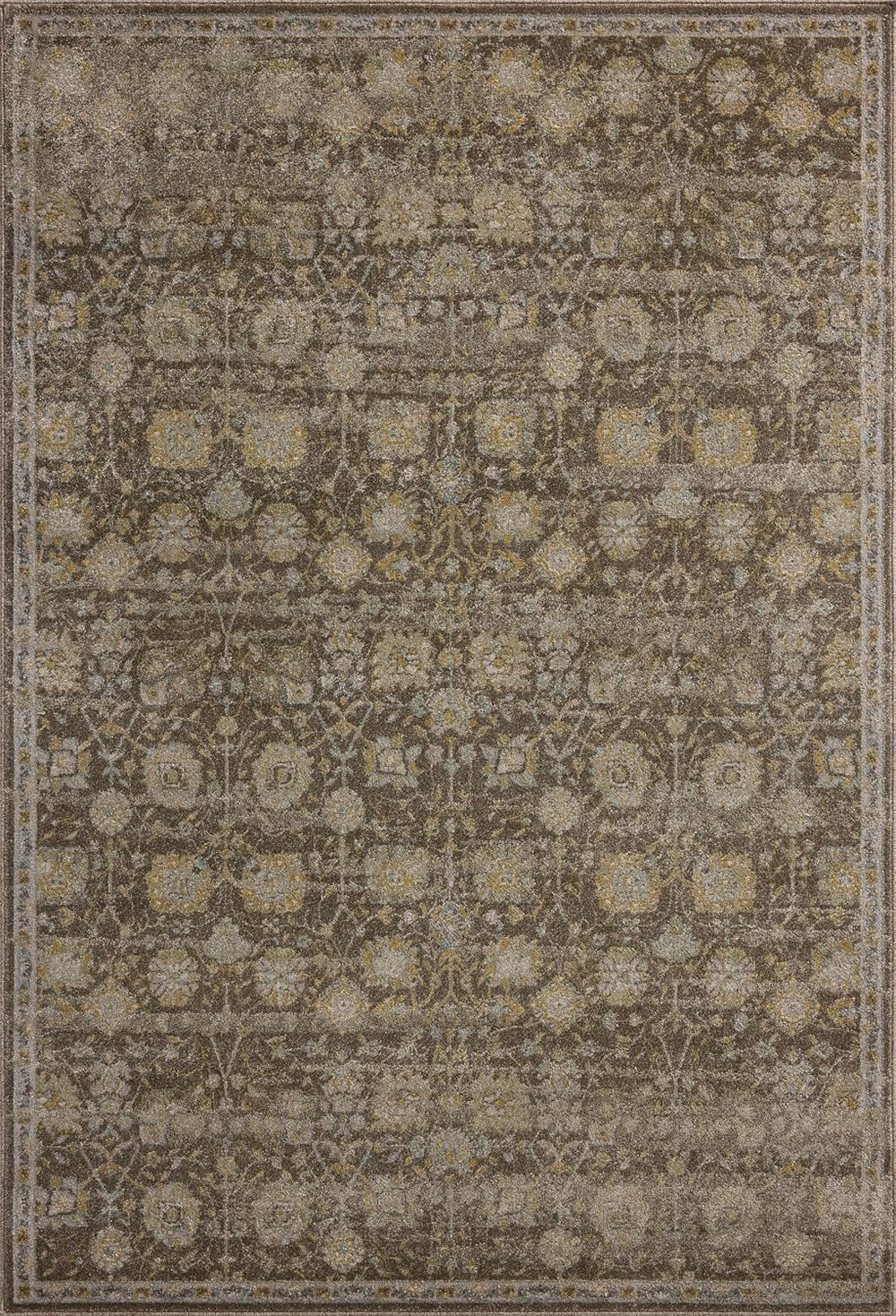Loloi Magnolia Home Mona Bark/Natural 2'-6" x 4'-0" Accent Rug