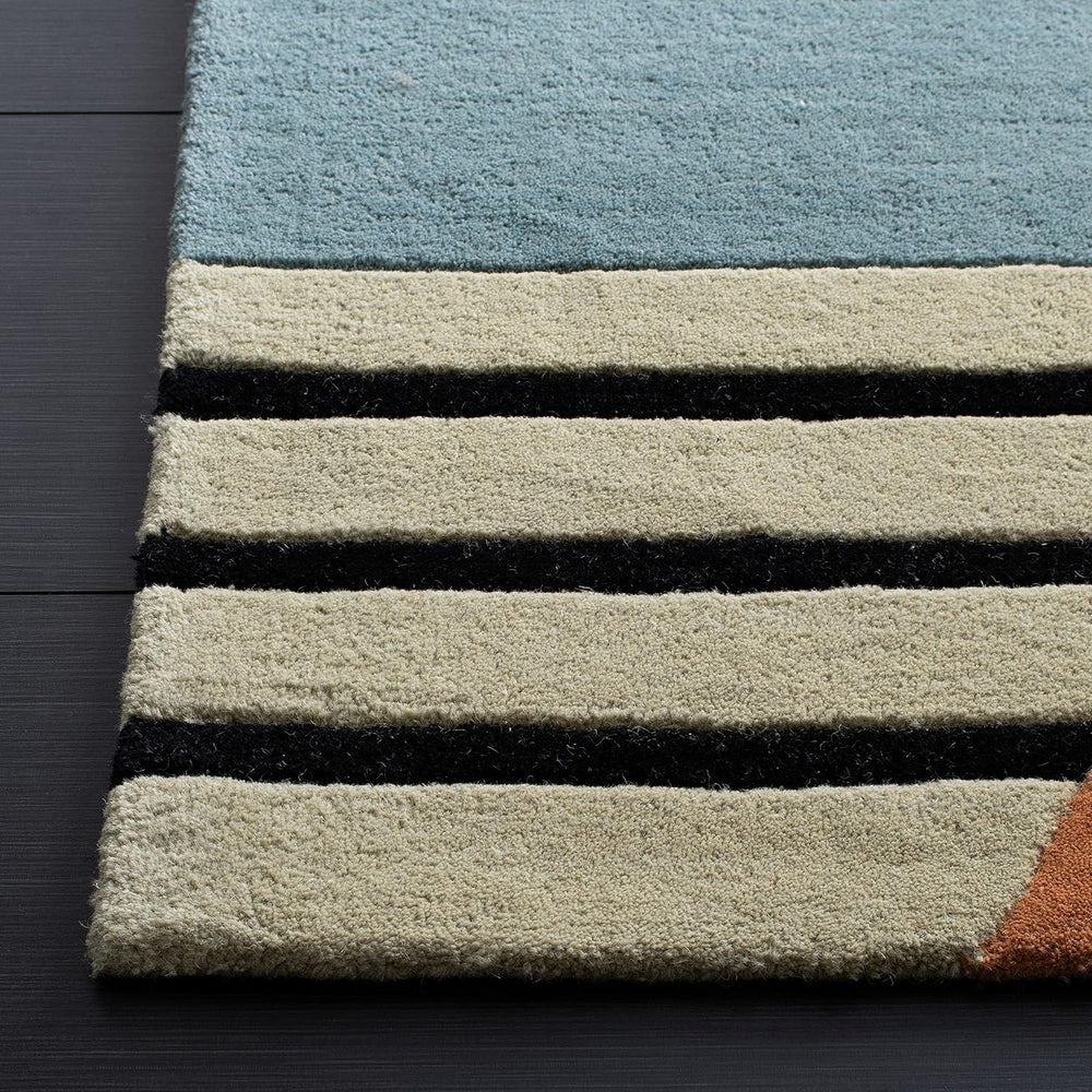 SAFAVIEH Rodeo Drive Collection Runner Rug - 2'6" x 8', Gold, Ha...