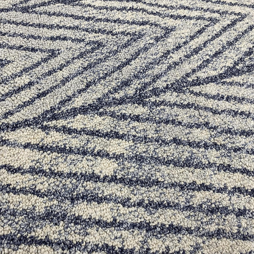 LUXE WEAVERS Blue 6x9 Geometric Area Rug
