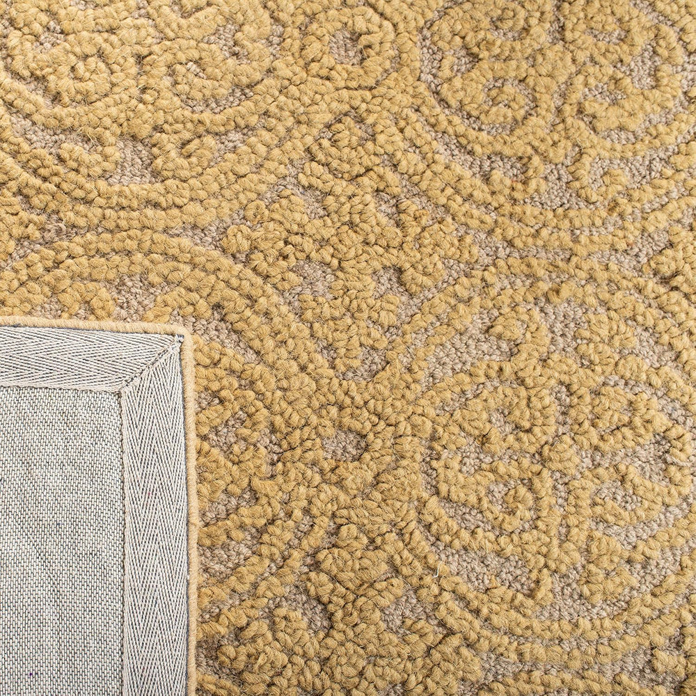 SAFAVIEH Area Rug 8x10 - Cambridge Collection - Large - Light Gold & Dark...