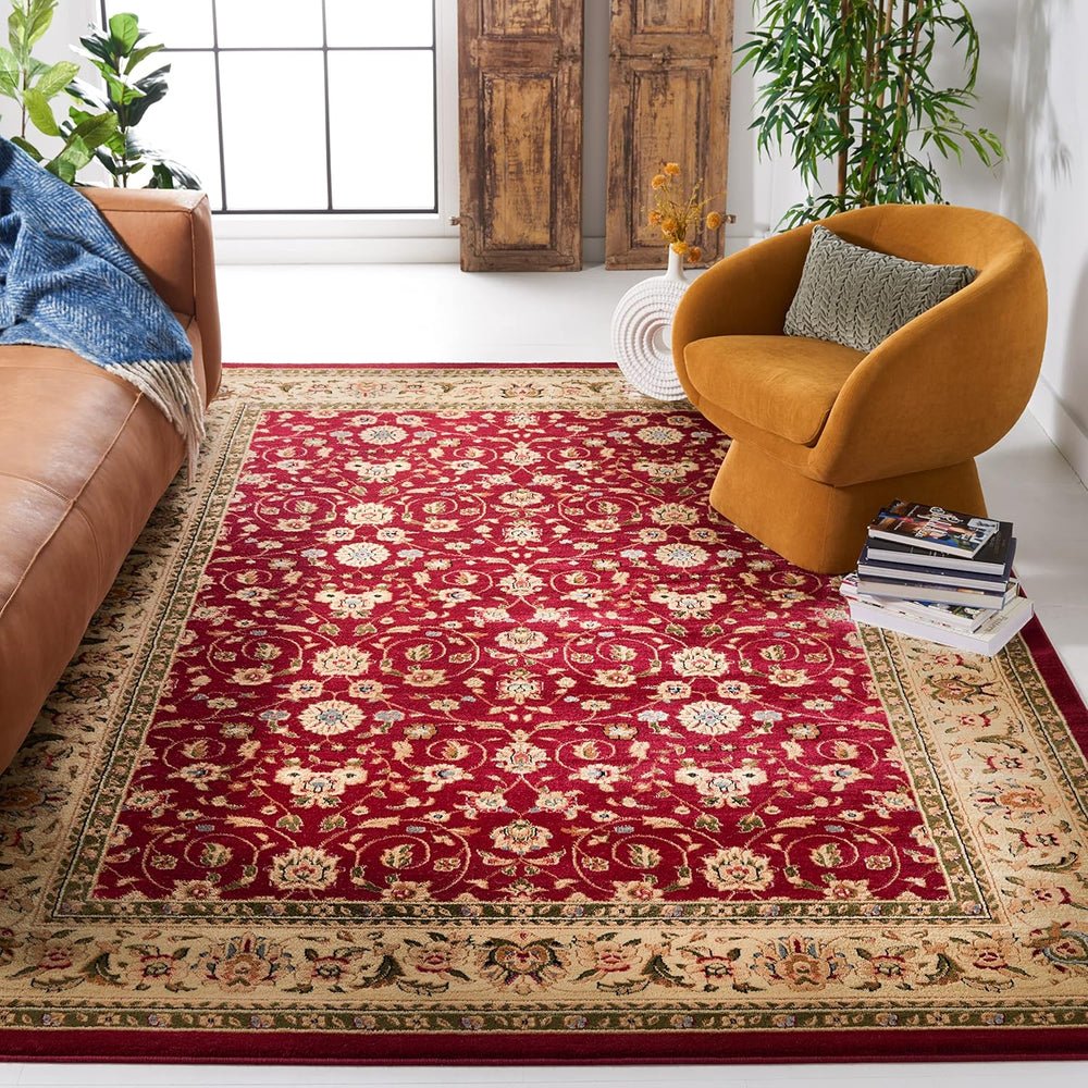 SAFAVIEH Lyndhurst Collection X-Large Area Rug - 12' x 18', Red &...