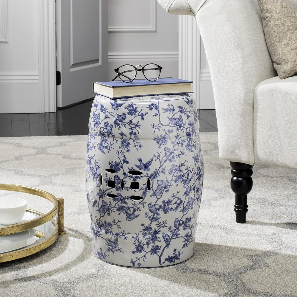 Safavieh ACS4514A Safavieh Castle Gardens Collection Glazed Ceramic Birds Gar...