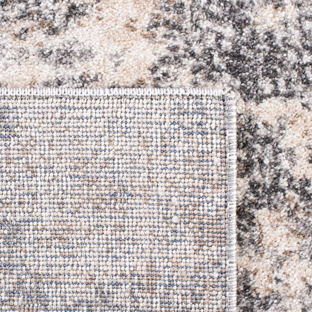 SAFAVIEH Aston Collection Runner Rug - 2' x 13', Light Grey & Gre...