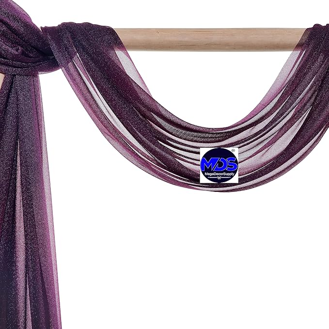 MDS Halloween Chiffon Draping Fabric - 1 Panel, 30" Wide x 100ft Long - ...