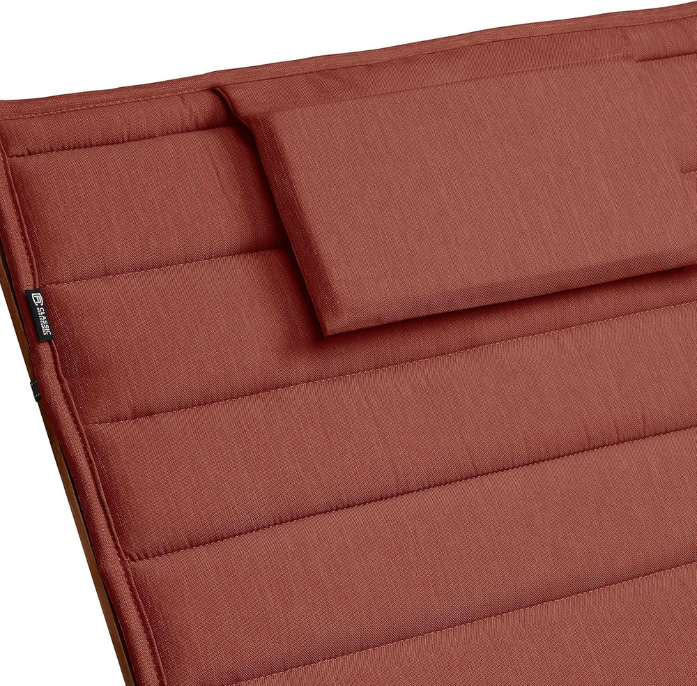 Classic Accessories Storigami Water-Resistant 80 x 26 Inch Chaise Lounge Cush...