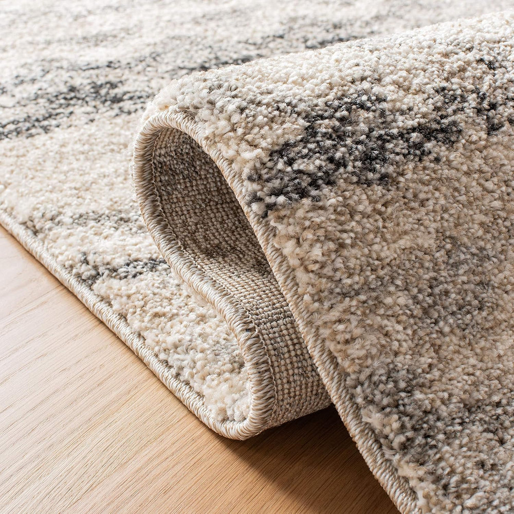 SAFAVIEH Retro Collection X-Large Area Rug - 11' x 15', Cream & G...