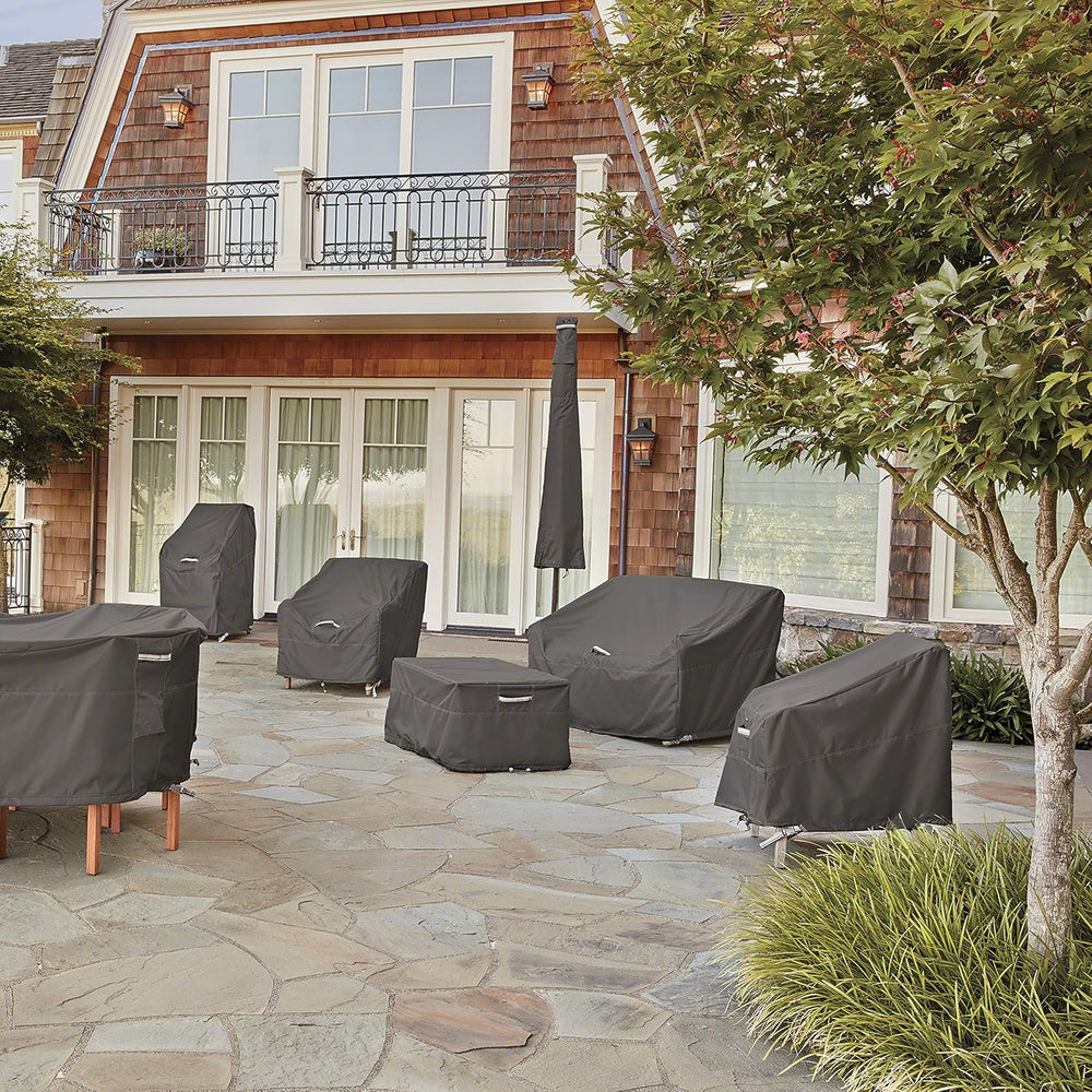 Classic Accessories Ravenna Water-Resistant 88 Inch Rectangular/Oval Patio Ta...