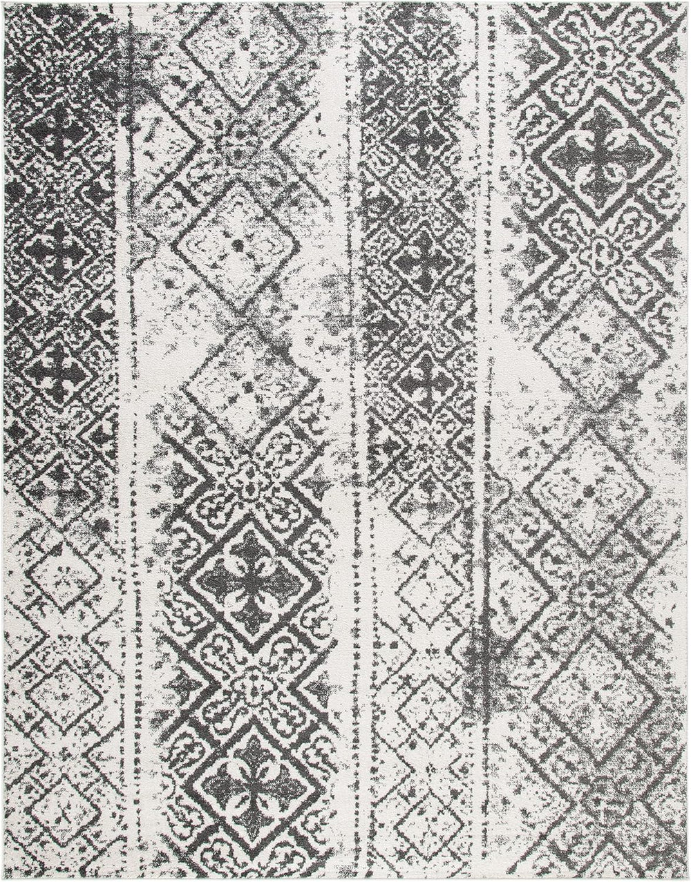 SAFAVIEH Adirondack Collection X-Large Area Rug - 11' x 15', Silver &...