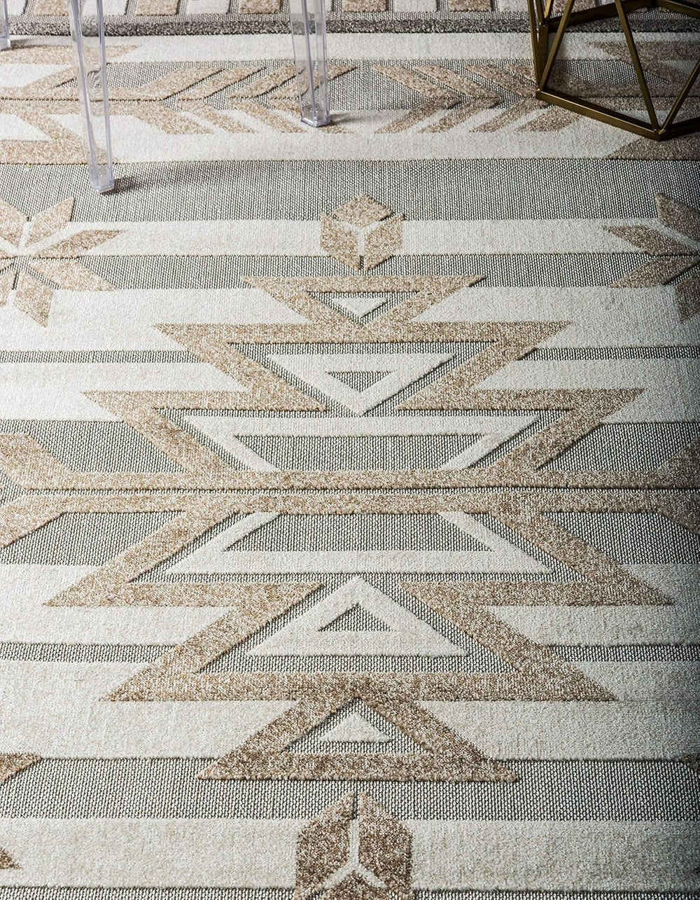 Unique Loom Outdoor Modern Collection Area Rug - Albuquerque (5' x 8'...